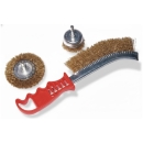 Bremssattelbürste, Topfbürste & Scheibenbürste Set